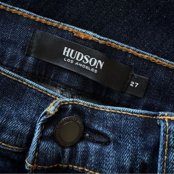 HUDSON Holly High Waist Flare Jeans In Vagabond Wash Size 27 - Picture 11 of 14